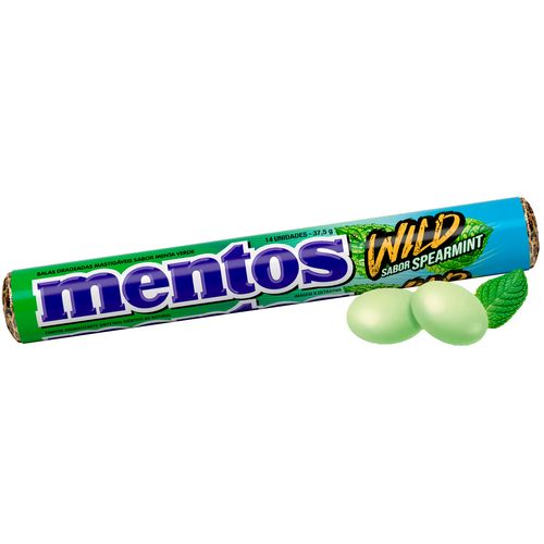 Drops Mentos Wild Spearmint com 16 unidades-2-